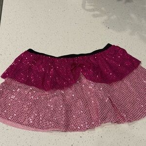Pink Running skirt  princess inspired